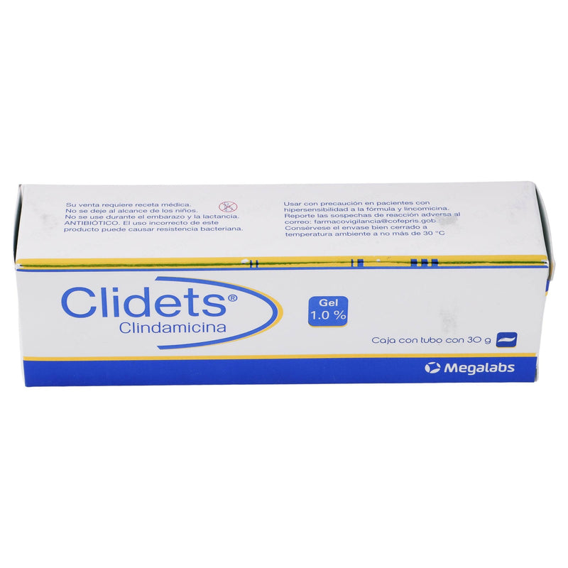 Clidets Gel 1% 30G (Clindamicina) - WeCare Pharma