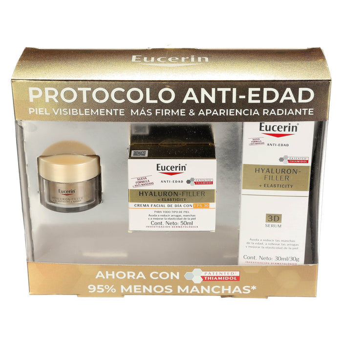 Eucerin Pack Anti-Edad Hyaluron Filler Con 3 - WeCare Pharma