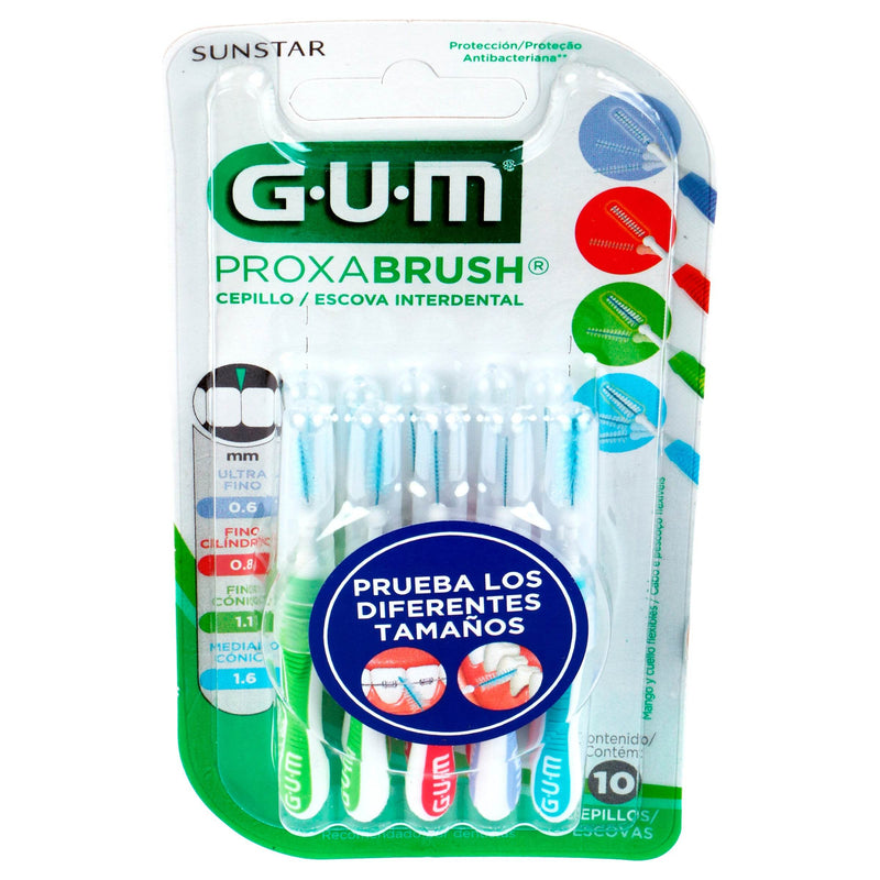 Cepillo Dental Proxabrus Gum Escova Interdental Con 10 - WeCare Pharma