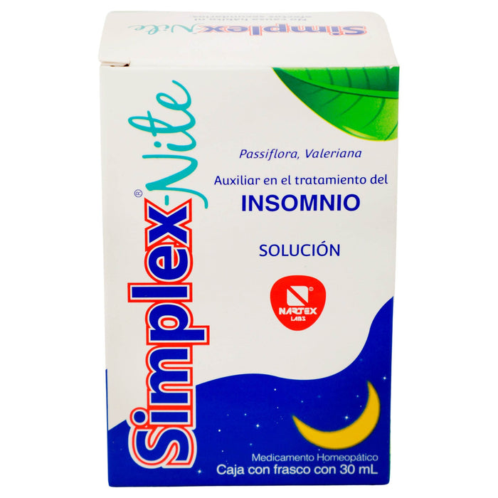 Simplex Nite Fc0 30Ml (Passiflora/Valeriana) - WeCare Pharma