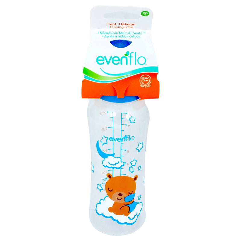 Biberon Dreams Flujo Medio 8Oz Evenflo - WeCare Pharma