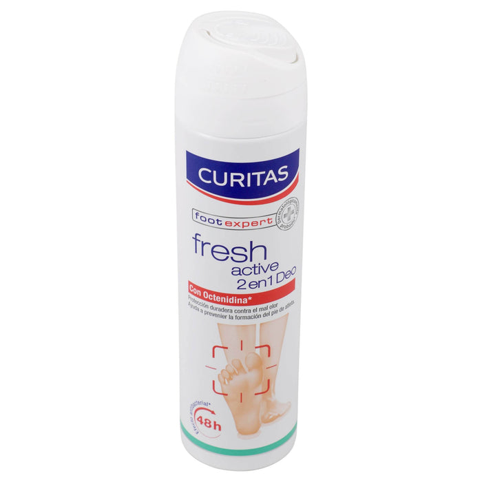 Desodorante Para Pies Curitas Frehs Spray 94G - WeCare Pharma