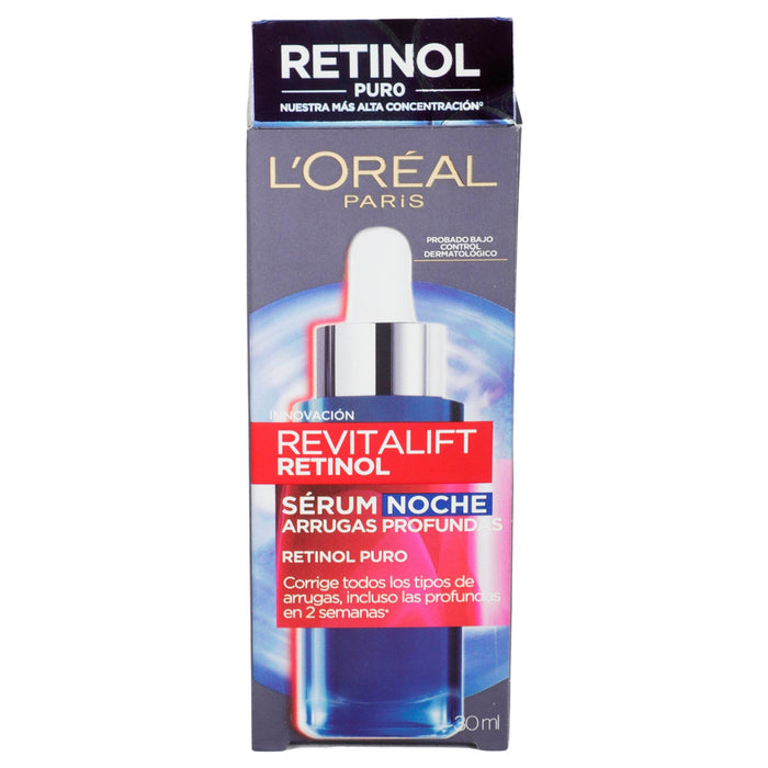 Loreal Paris Serum Revitalif Retinol Noche 30Ml - WeCare Pharma