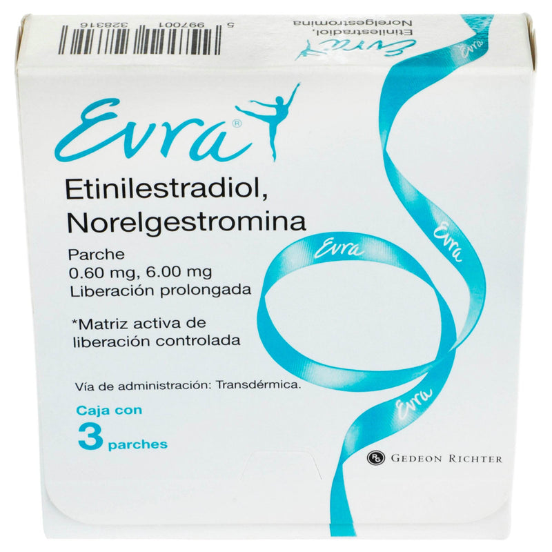 Evra Parche 0.60Mg/6Mg Con 3 (Etinilestradiol/Norelgestromina) - WeCare Pharma
