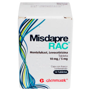 Misdapre Rac 10Mg/5Mg Con 14 Tabletas (Montelukast/Levocetirizina ...
