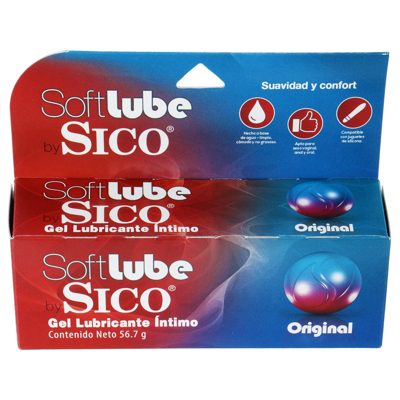 lubricante anal sico Sico® Softlube, Lubricante Íntimo En Gel De 56.7g