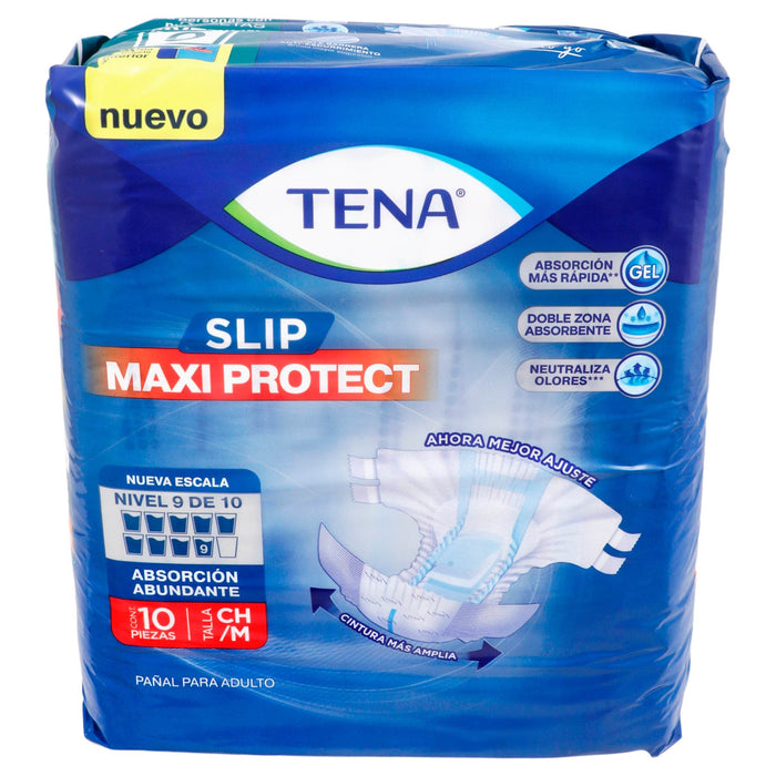Pañal Tena Slip Mediano Con 10 - WeCare Pharma