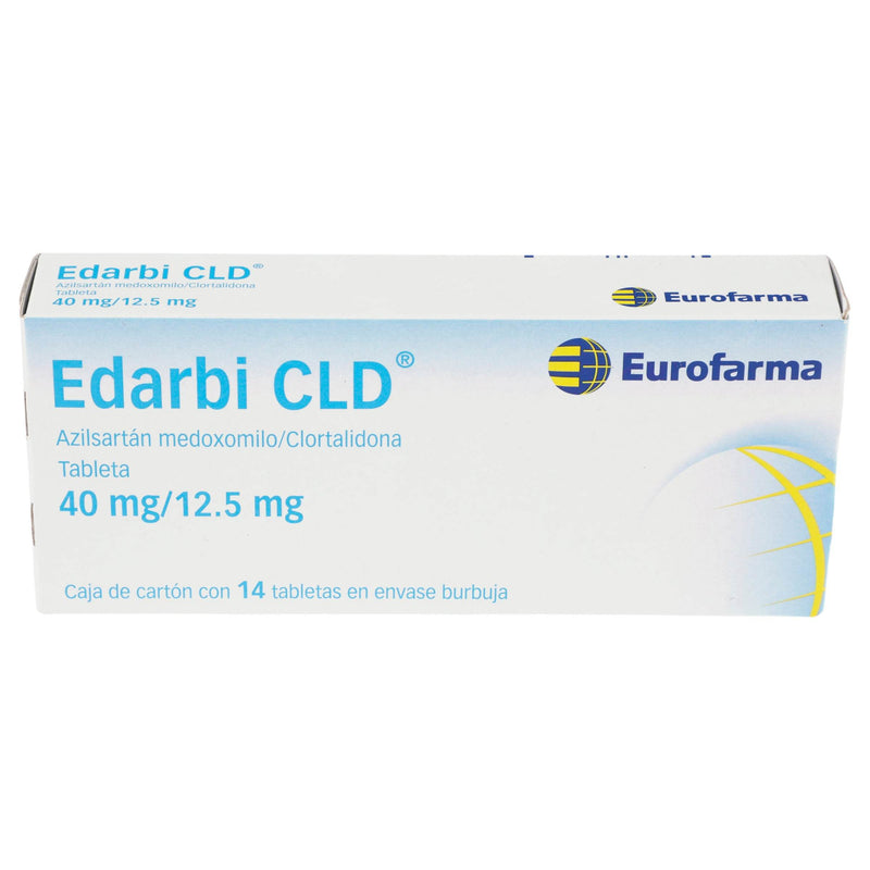 Edarbi Cld 40Mg/12.5Mg Con 14 Tabletas (Azilsartan Medoxomilo/Clortalidona) - WeCare Pharma