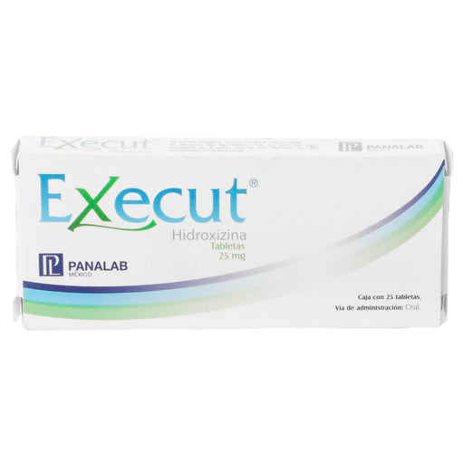 Execut 25Mg Con 25 Tabletas (Hidroxizina) - WeCare Pharma