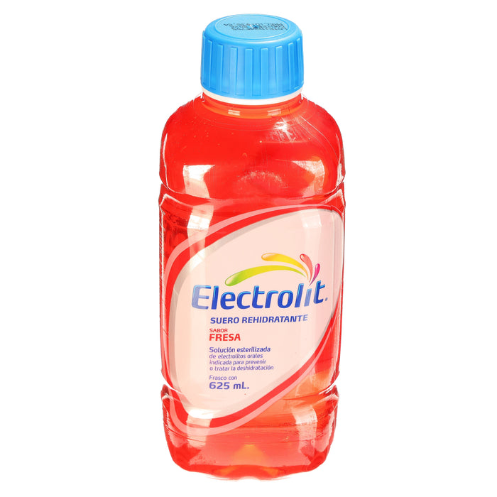 Electrolit Frasco 625Ml Fresa (Electrolitos Orales) 3 - 7501125104268