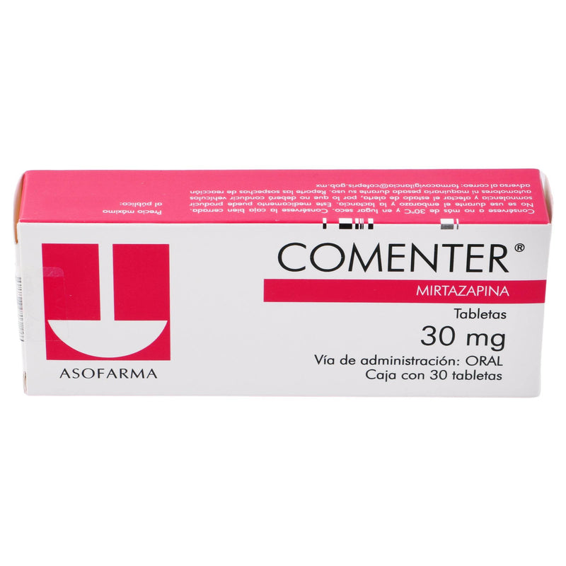 Comenter 30Mg Con 30 Tabletas (Mirtazapina) - WeCare Pharma