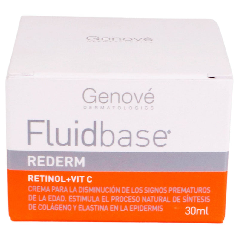 Genové Fluid Base Rederm Crema Retinol+Vit C 30Ml - WeCare Pharma