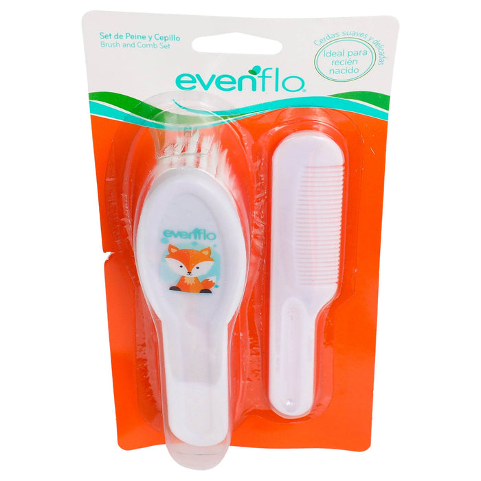 Set Peine Y Cepillo Zoo Evenflo - WeCare Pharma