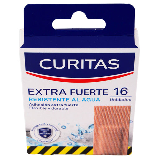 Curitas Adhesivas Extra Fuerte Con 16 - WeCare Pharma