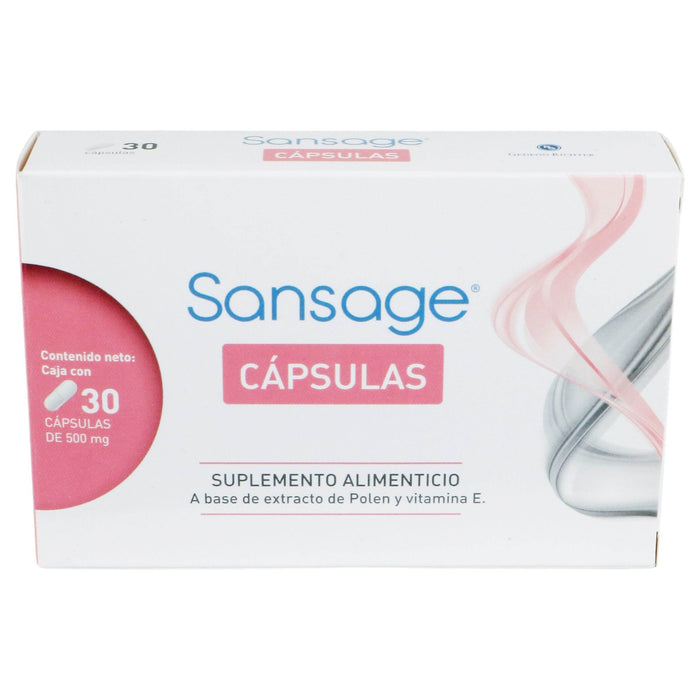 Sansage 500Mg Con 30 Capsulas (Extracto De Polen/Vitamian E) - WeCare Pharma