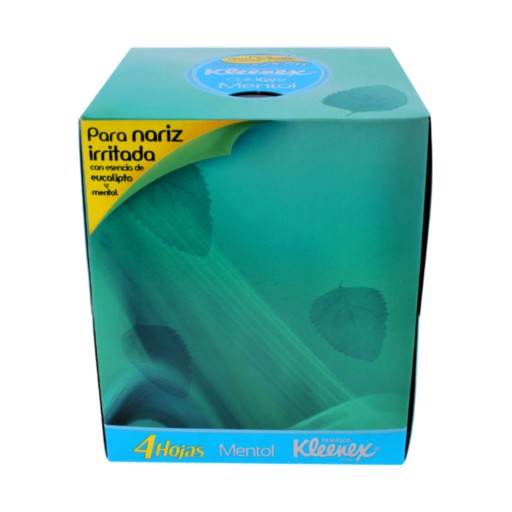 Pañuelos Kleenex Coldcare Mentol Caja Con 60 - WeCare Pharma