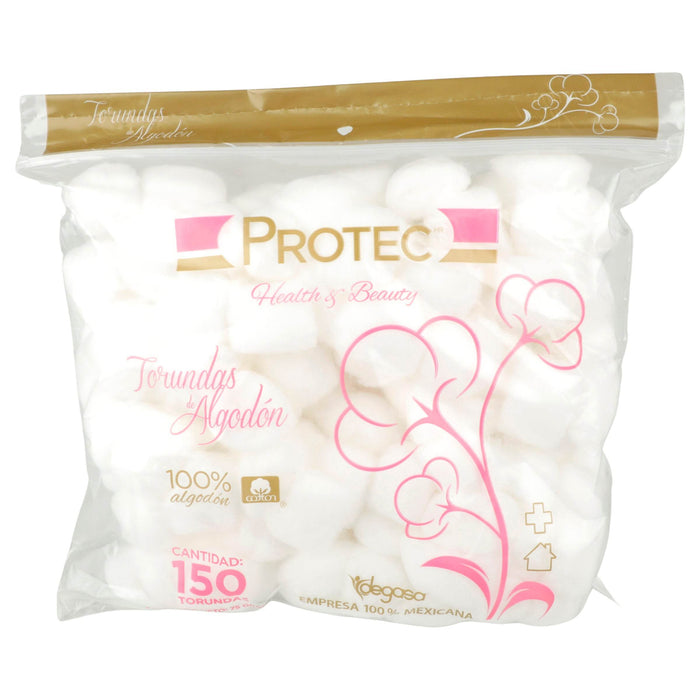 Algodón Torundas Protec Con 150 - WeCare Pharma