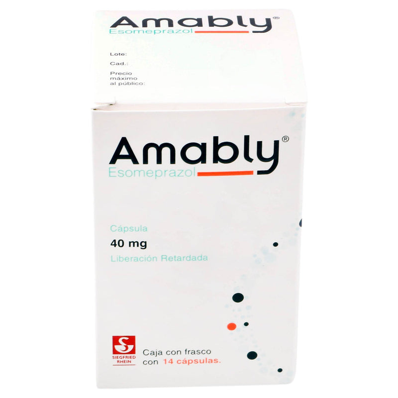 Amably 40Mg Con 14 Capsulas (Esomeprazol) - WeCare Pharma