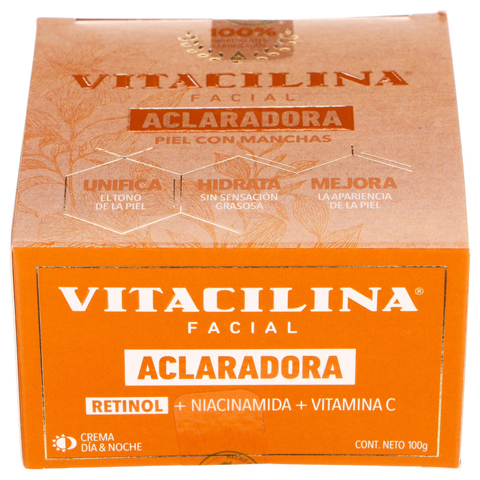 Vitacilina Facial Aclaradora Crema 100G 3 - 7506376000260