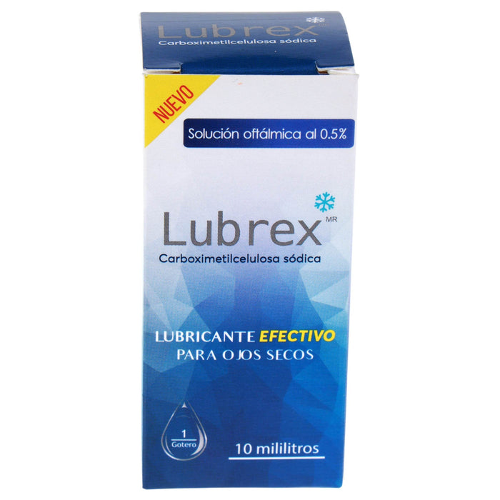 Lubrex (Carboximetilcelulosa) Solución Oft 0.5% 10Ml - WeCare Pharma