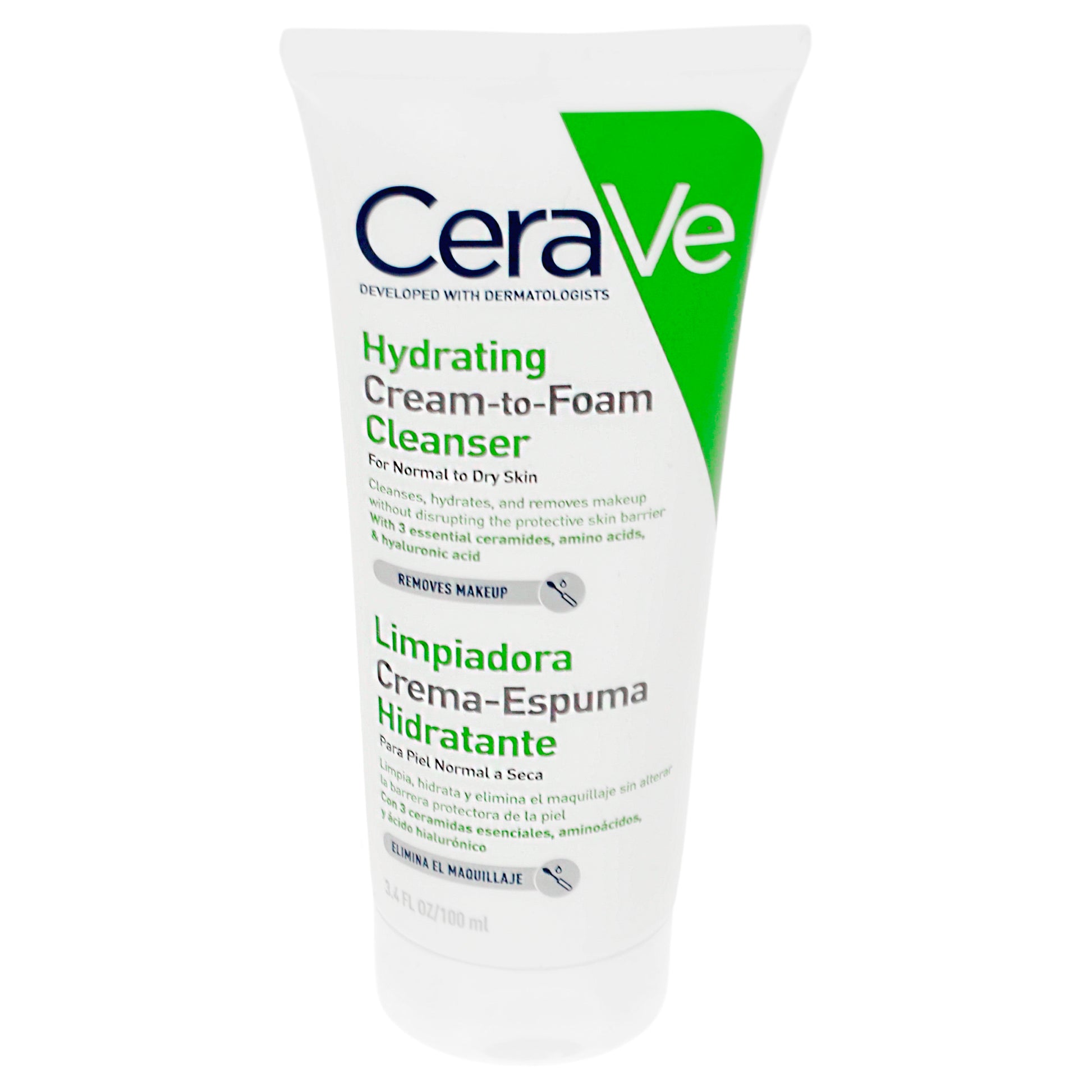 Cerave Crema Espuma Hidratante 100Ml 2 - 3337875743556