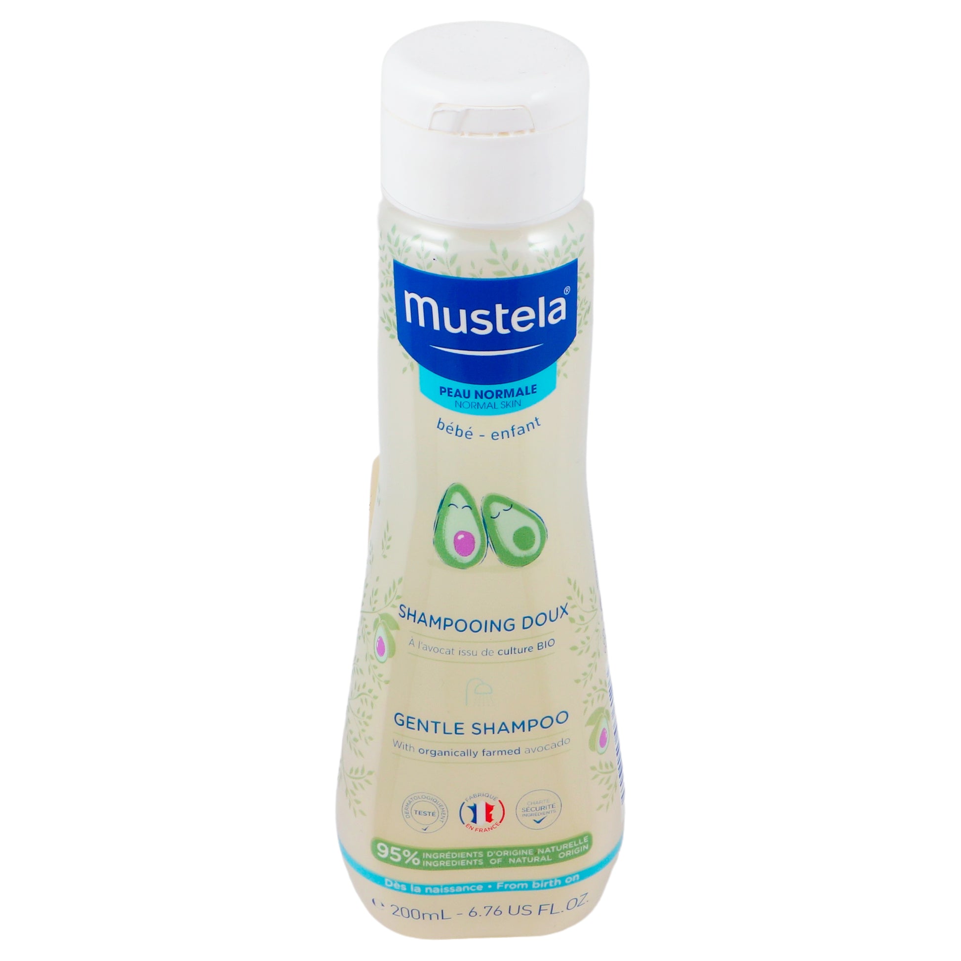 Mustela Shampoo Bebe Piel Normal 200Ml 3 - 3504105036126