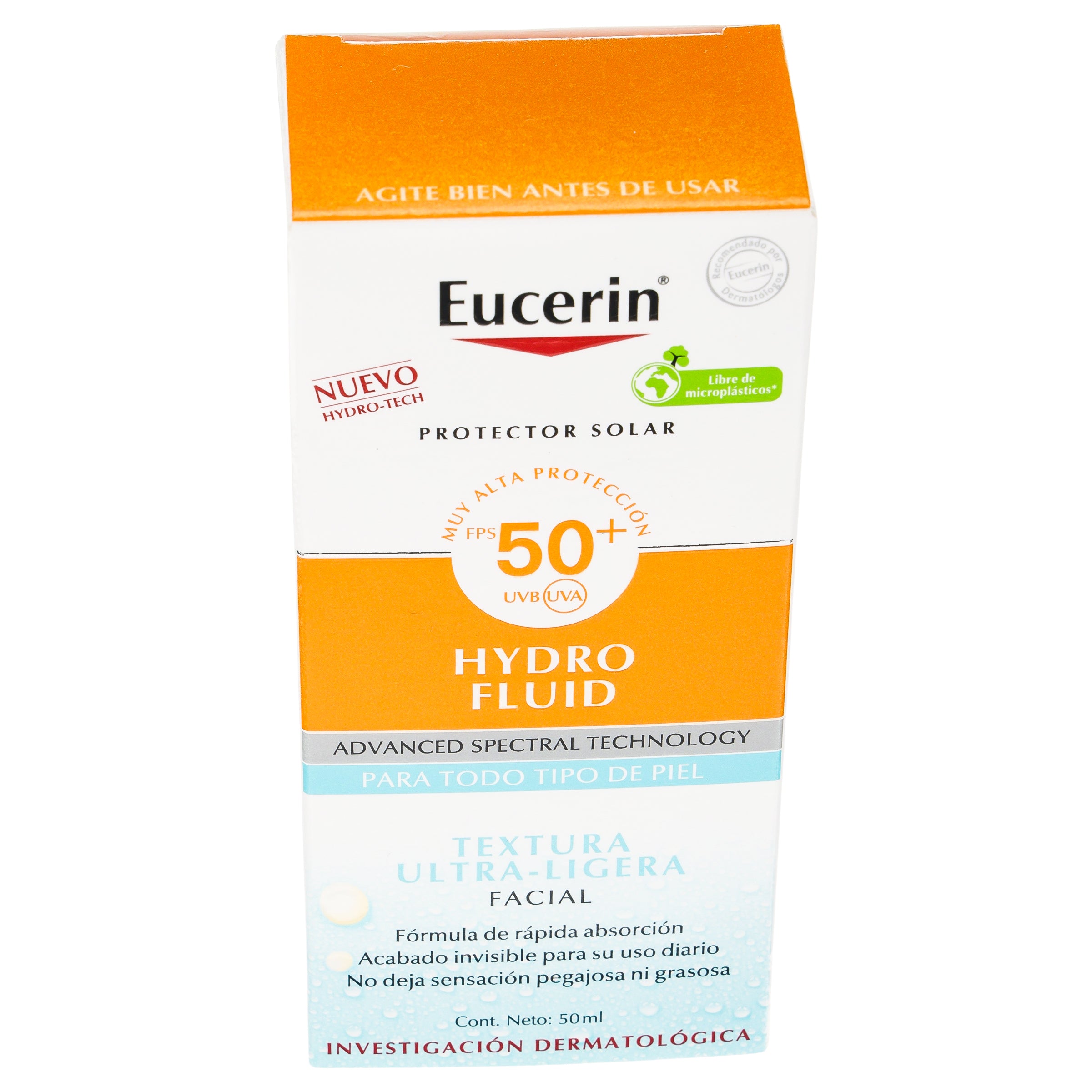 Eucerin Protector Solar Hydro Fluido Fps50 50Ml 6 - 4005900994776