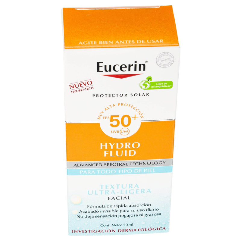 Eucerin Protector Solar Hydro Fluido Fps50 50Ml - WeCare Pharma