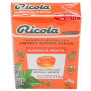 Caramelo Ricola Pastillas 27.5G Con 11 Naranja-Menta (Hierbas Alpinas Suizas) - WeCare Pharma