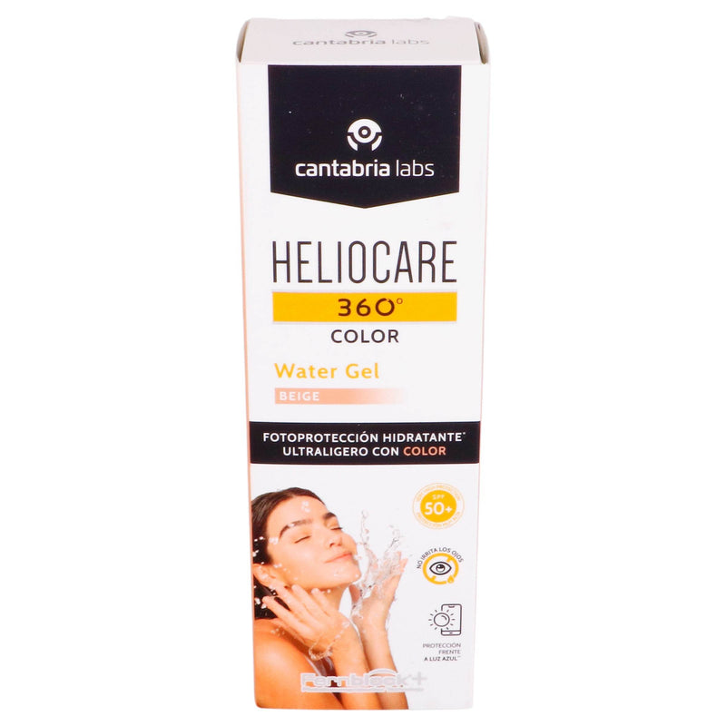 Cantabria Heliocare 360 Water Gel Color Beige Fps50 50Ml - WeCare Pharma