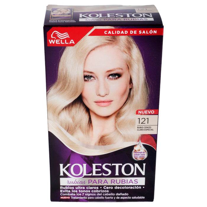 Tinte Koleston Rubio Claro 121 - WeCare Pharma