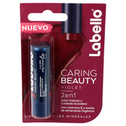 Labello Caring Beauty Violet 2 En 1 4.8G - WeCare Pharma