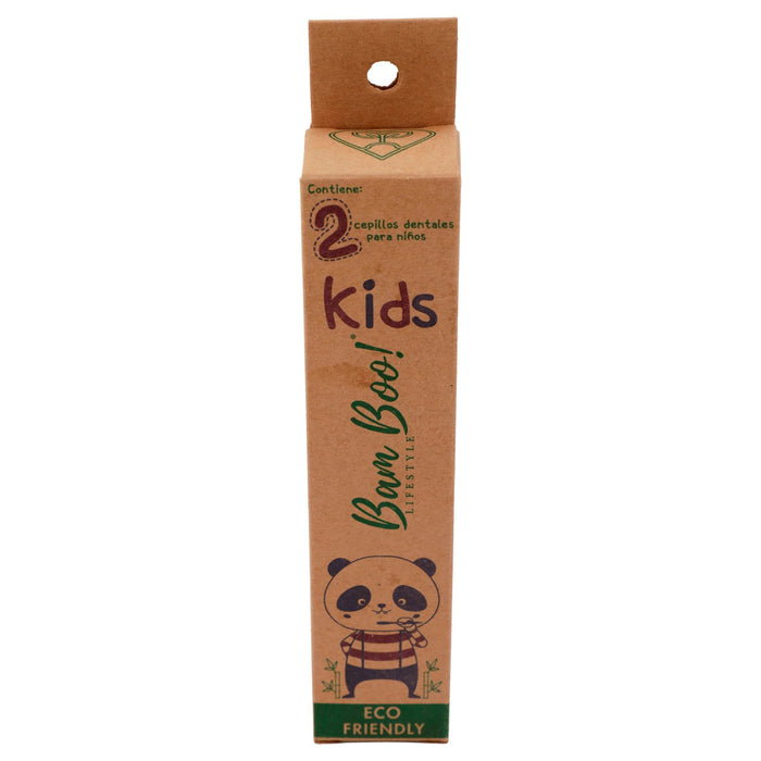 Bam Boo Cepillo Dental Kids Con 2 - WeCare Pharma