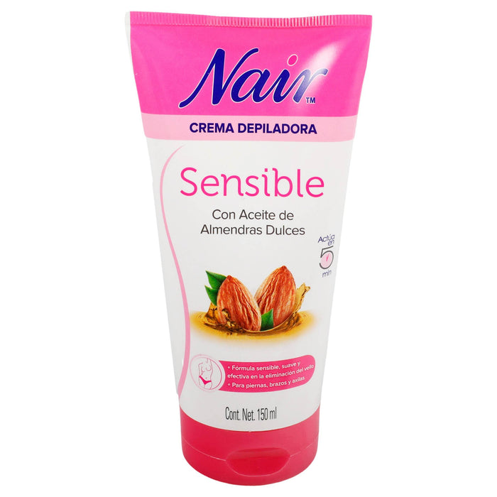 Crema Depiladora Nair Sensible 150Ml - WeCare Pharma