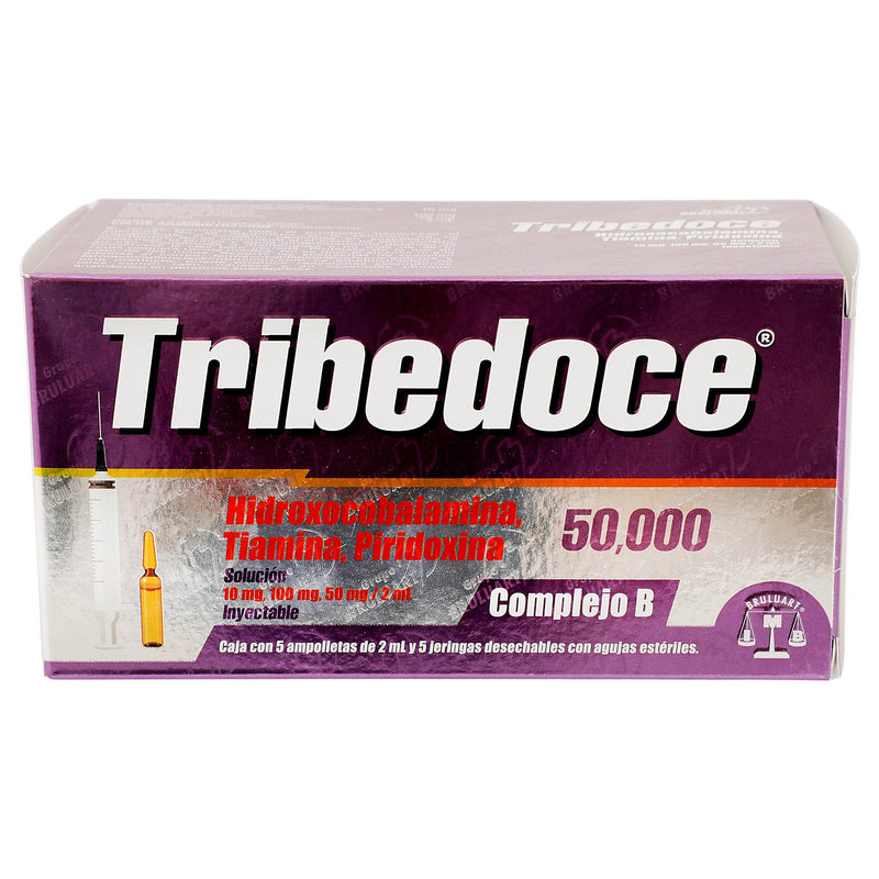 Tribedoce Syringe 5,000 Units with 5 (B Complex)