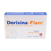 Dorixina-Flam 250Mgt/50Mg Con 14 Tabletas (Lisina/Diclofenaco) - WeCare Pharma