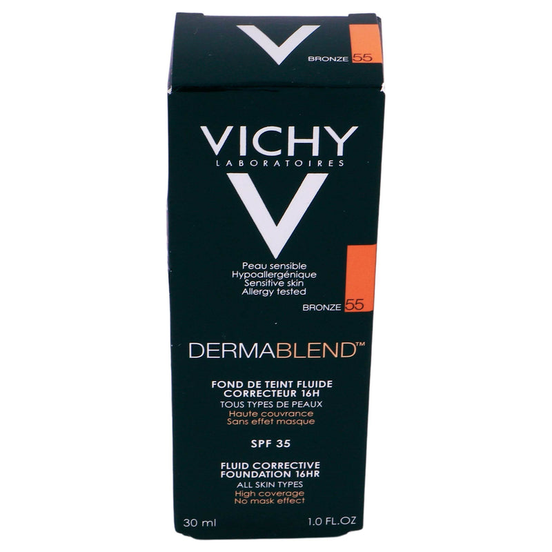 Vichy Dermablend Fluido 55 Bronce Fps35 20Ml - WeCare Pharma