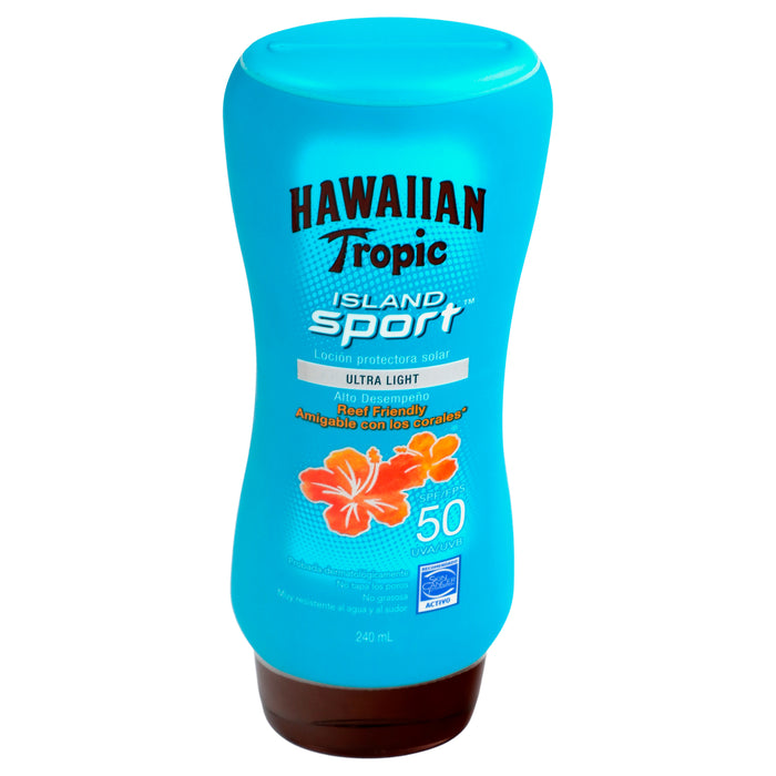 Hawaiian Tropic Island Sport Fps50 240Ml 3 - 075486090289