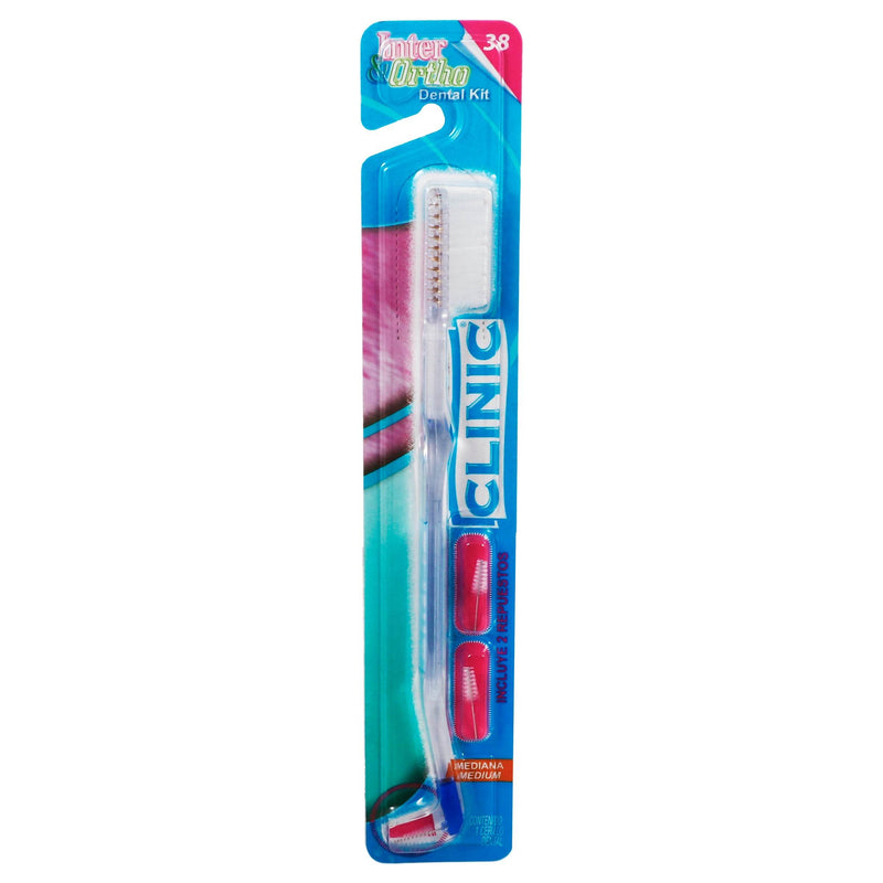 Cepillo Dental Clinic Inter Ortho Ad Mediano 36 - WeCare Pharma