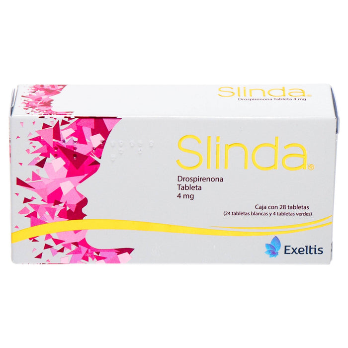 Slinda 4Mg Con 28 Tabletas (Drospirenona) - WeCare Pharma