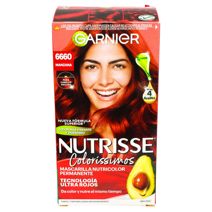 Tinte Garnier Nutrisse 6660 Manzana - WeCare Pharma