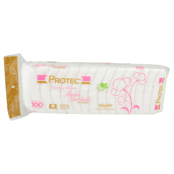 Algodón Plisado Protec 100G - WeCare Pharma