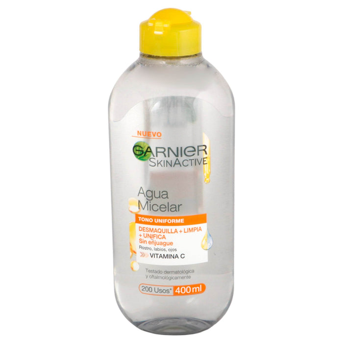 Garnier Agua Micelar Vitamina C Frasco 400Ml - WeCare Pharma