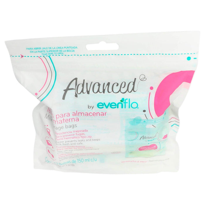 Bolsas De Leche Materna 5Oz Evenflo - WeCare Pharma