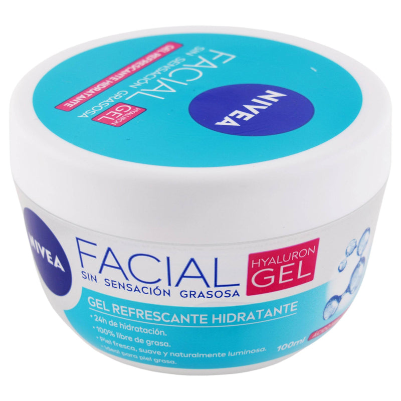 Gel Nivea Facial Refrescante Hidratante Hyaluron 100Ml - WeCare Pharma