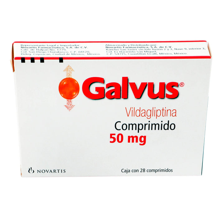 Galvus 50Mg Con 28 Comprimidos (Vidagliptina) - WeCare Pharma