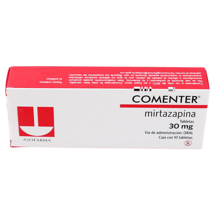 Comenter 30Mg Con 10 Tabletas (Mirtazapina) - WeCare Pharma