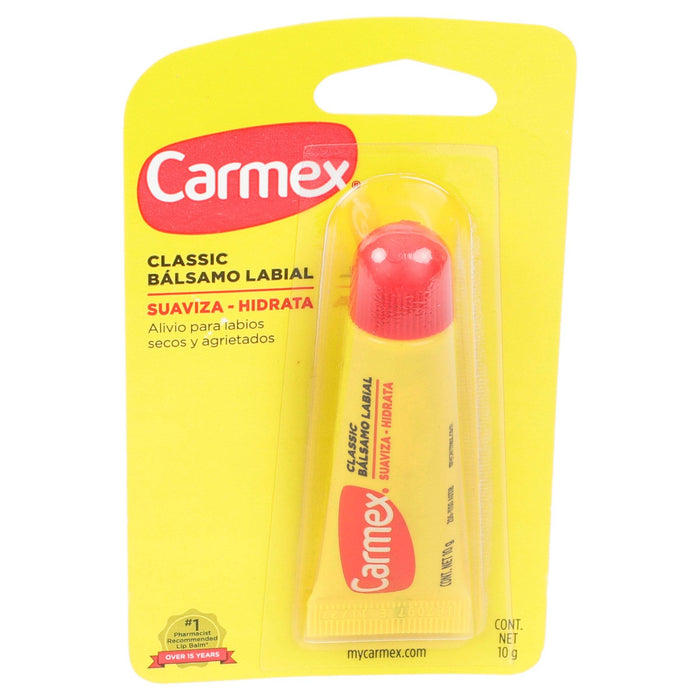 Pomada Labial Carmex Original Aplicador Tubo 10G - WeCare Pharma