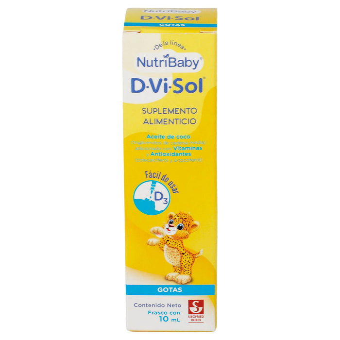 D-Vi-Sol Gotas 10Ml (Vitamina D3) - WeCare Pharma