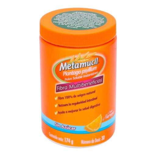 Metamucil Polvo 174G 30D Naranja (Plantago Psyllium) - WeCare Pharma